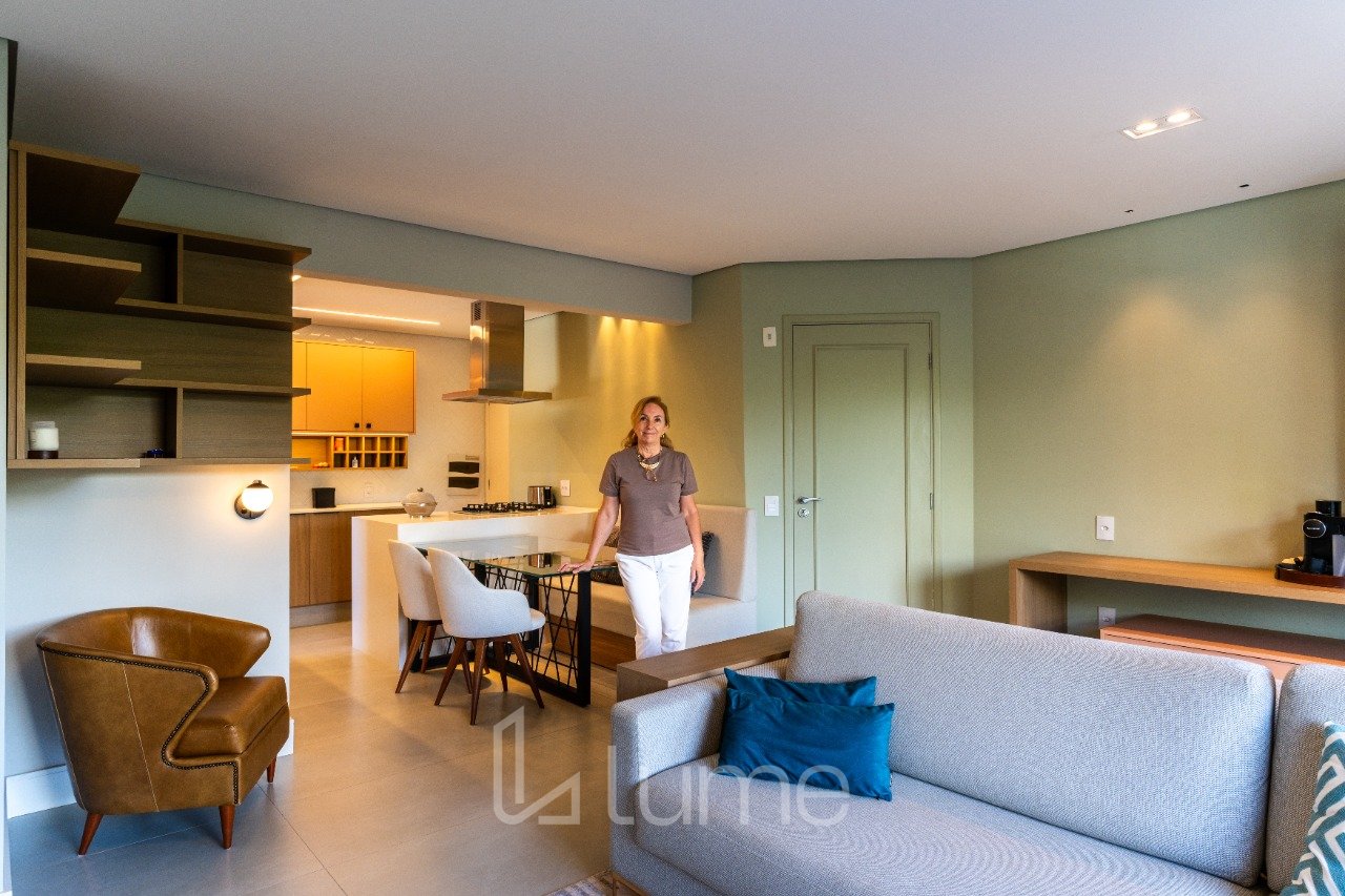 De frente para a Praça dos Alecrins